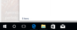 Barra de tarefas no Windows 10