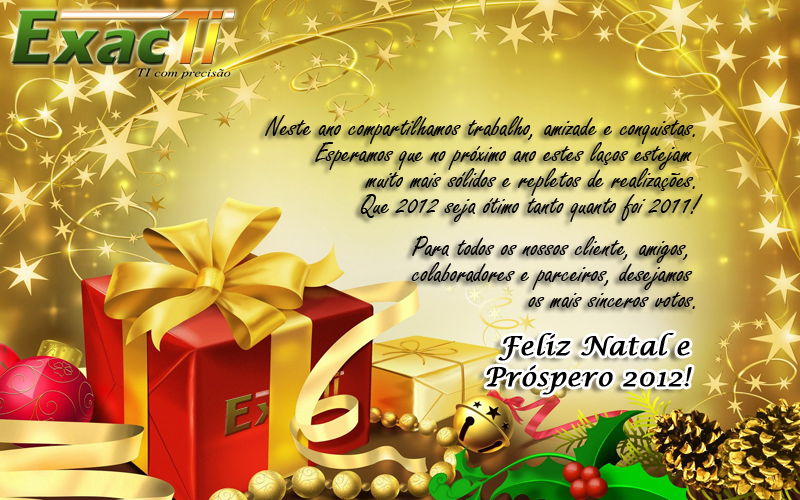 Feliz natal e prspero ano novo.